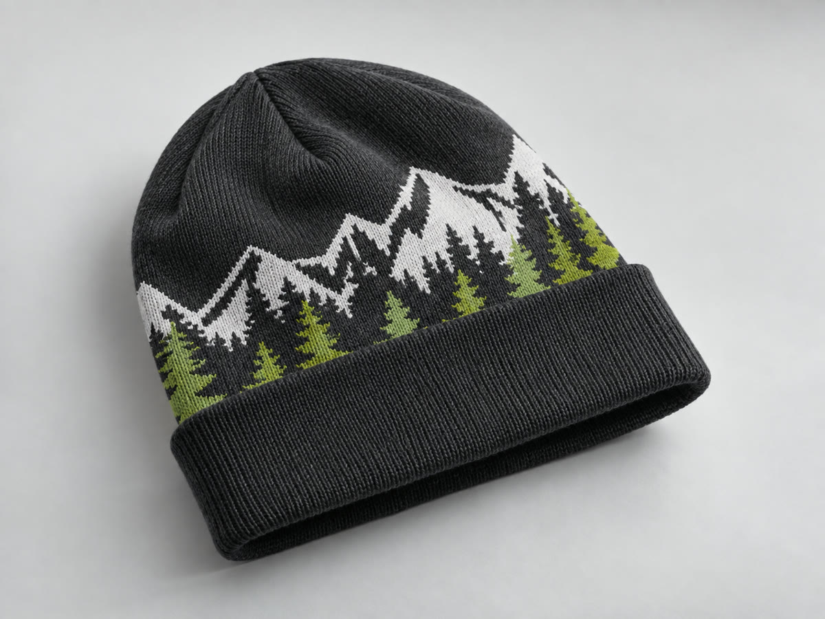 Baskılı Bere